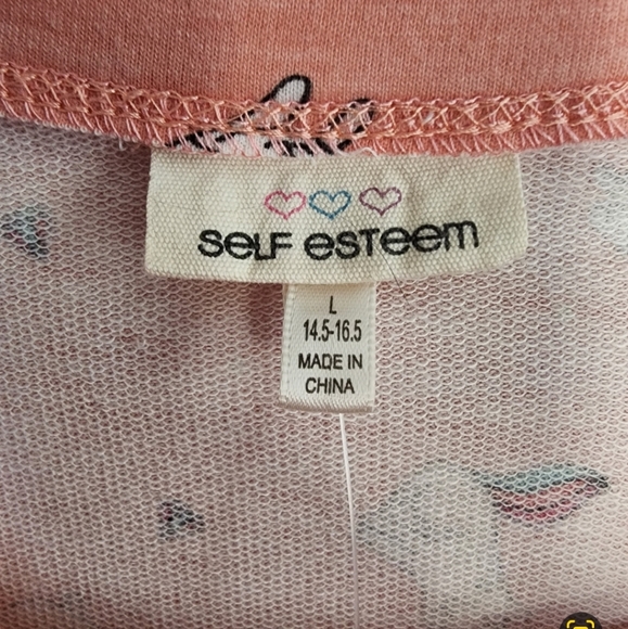 NWT Self Esteem Caticorn Blouse Juniors L - Picture 2 of 6